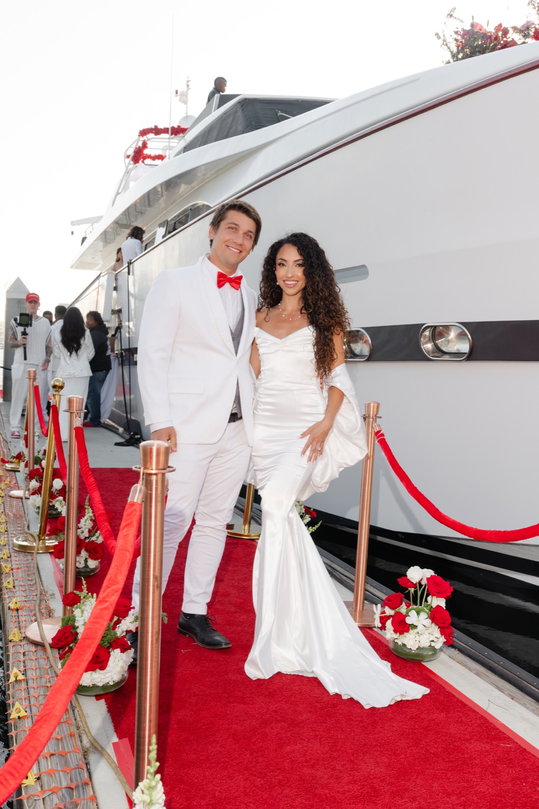 Red carpet couple